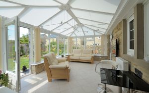 uPVC Edwardian conservatory interior