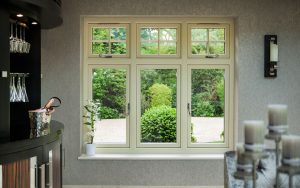 Cream uPVC residence collection window interior view