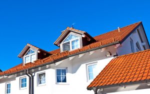 White uPVC tilt and turn windows installation